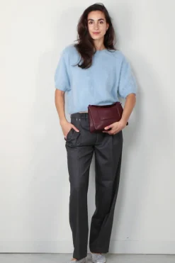 Tibi Broek - Ellis suiting derrick trouser - Grey multi
