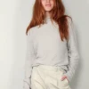 Tibi Trui - Serviette Crewneck Easy Pullover - Grey