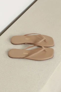 TKEES Slippers - Square Toe Lily - Cocobutter