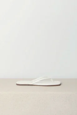 TKEES Slippers - Square Toe Lily - Cream