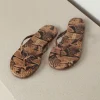 TKEES Slippers - Studio Exotic - coco snake