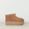 UGG uggs - CLASSIC ULTRA MINI PLATFORM - chestnut