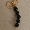 Wandler Charm - Bag Charm Beads - Black Onyx