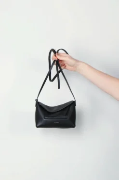 Wandler Tas - Penelope Slouch Mini - Black crust