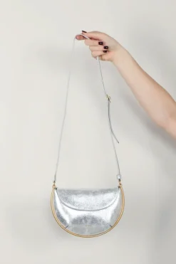 Wandler Tas - Kate Mini Crossbody - Silver