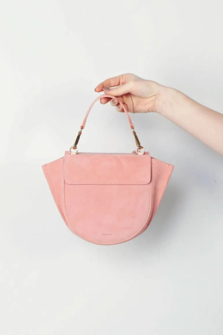 Wandler Tas - Hortensia Mini - Apricot Suede