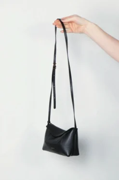 Wandler Tas - Penelope Slouch Mini - Black crust