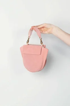 Wandler Tas - Hortensia Mini - Apricot Suede