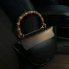 Wandler x BYLOTTE Tas - Hortensia Mini - Black Bamboo