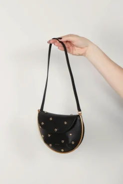 Wandler x BYLOTTE Tas - Kate Mini - Black Studs