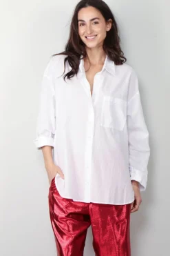 Xirena Blouse - X5CTP012 Sydney - White
