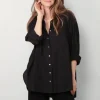 Xirena Blouse - Sydney - Black
