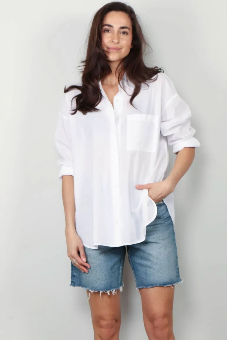 Xirena Blouse - Monroe - White