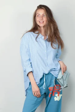 Xirena Blouse - Jordy - Myrtle Blue