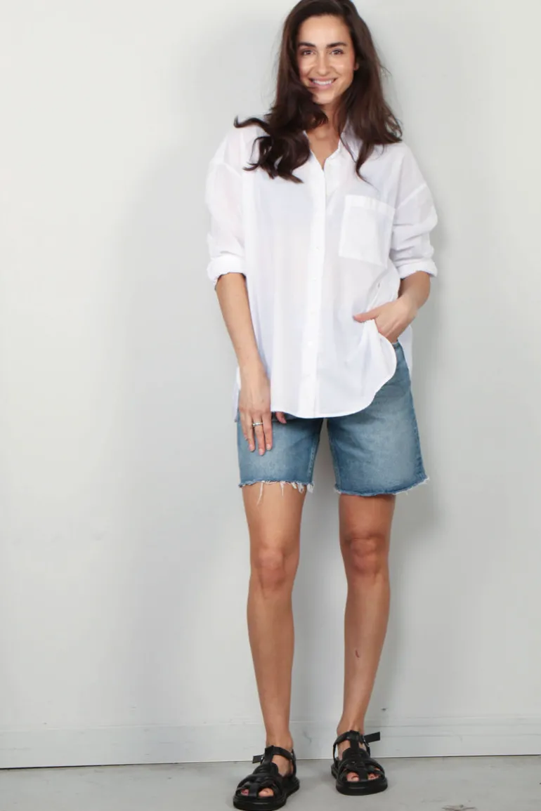 Xirena Blouse - Monroe - White