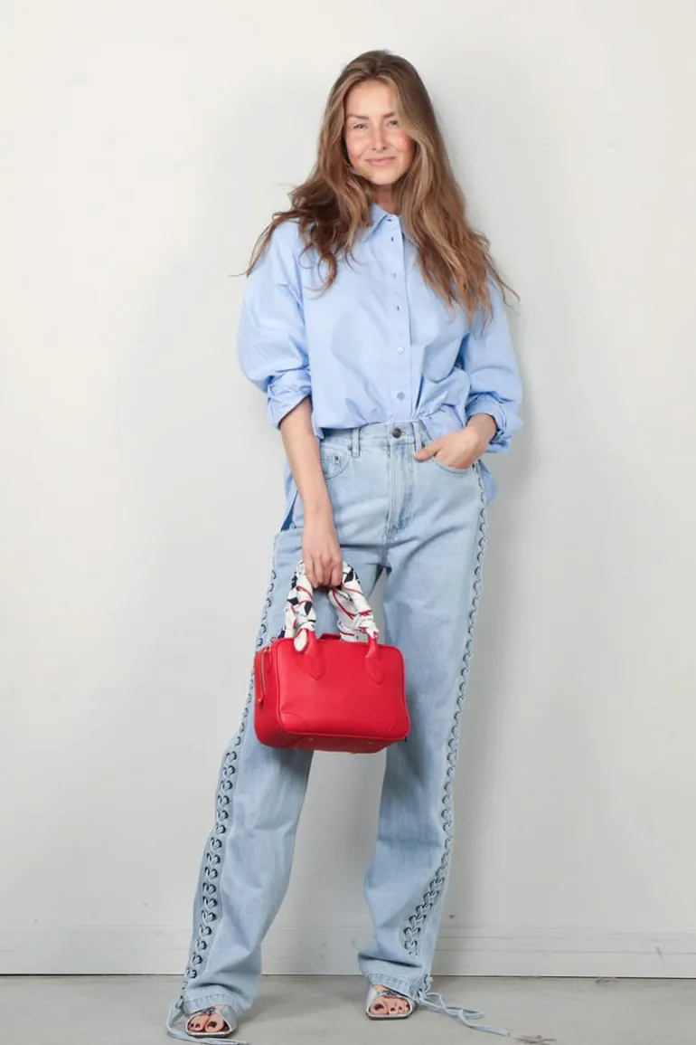 Xirena Blouse - Monroe - Blue