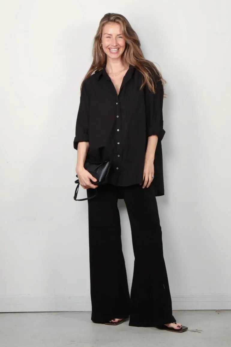 Xirena Blouse - Sydney - Black