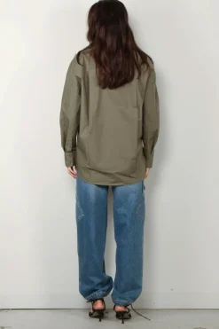 Xirena Blouse - X5AVC006 Sydney - Army green