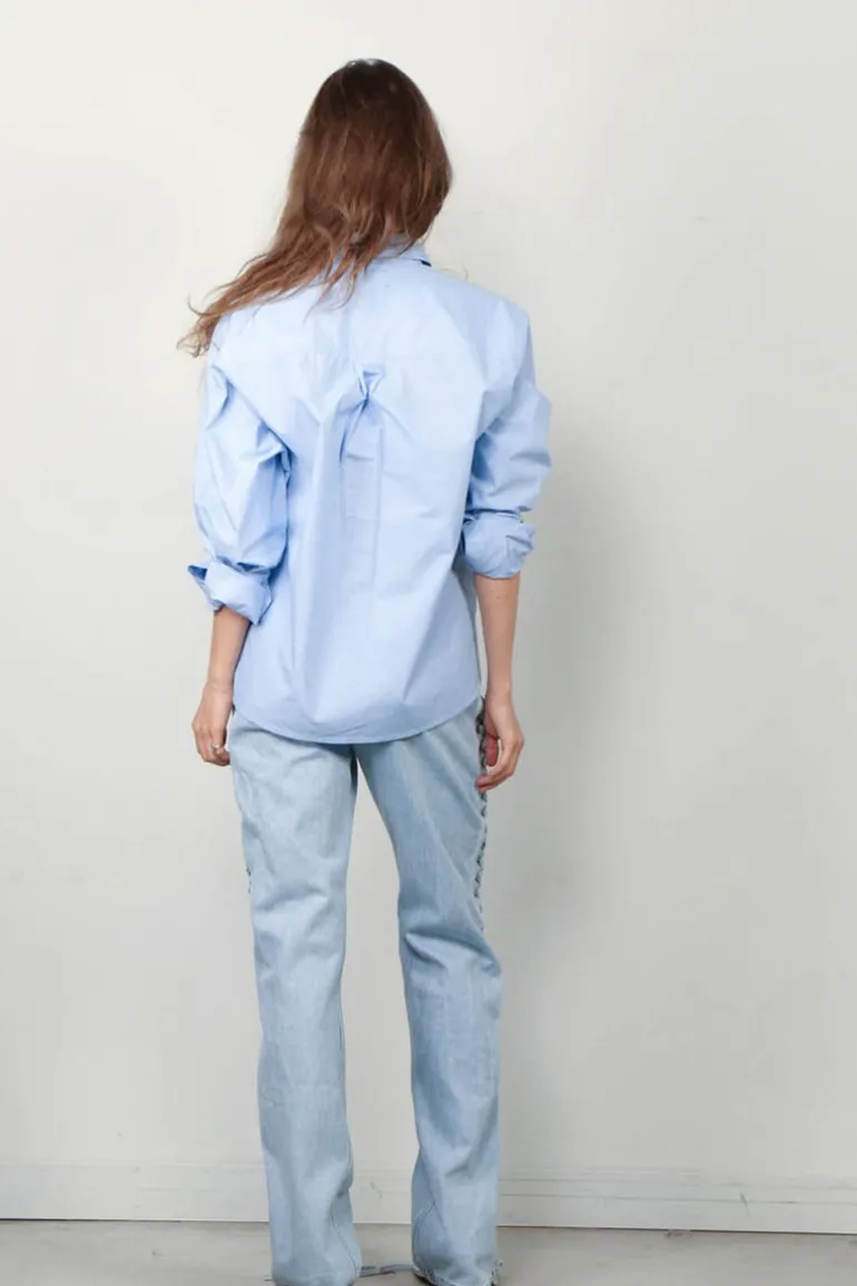 Xirena Blouse - Monroe - Blue