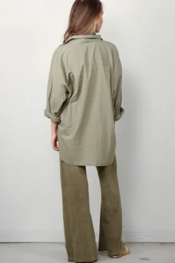Xirena Blouse - Sydney - Dark Seagrass