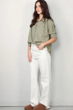 Xirena Blouse - Jordy - Dark Seagrass