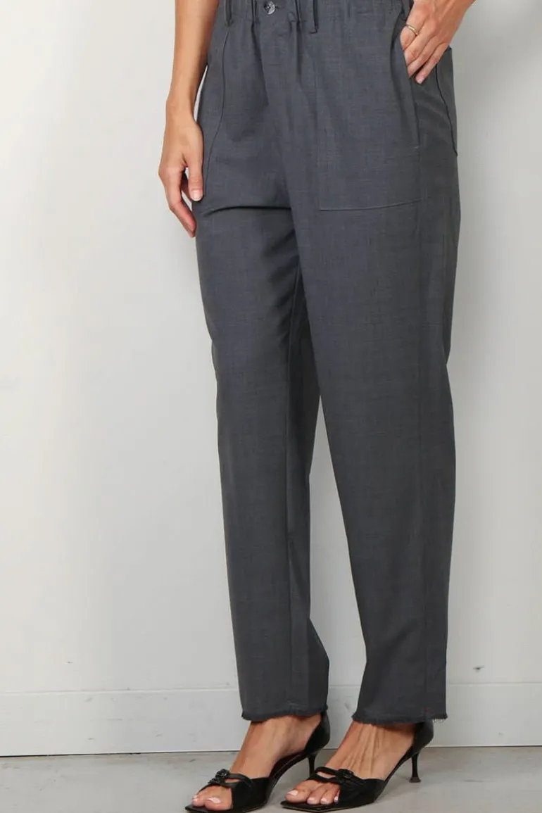 Xirena Broek - X7TPW001 Mercer - Charcoal melange