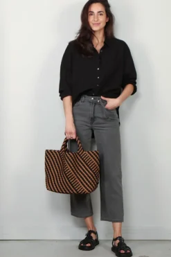 Xirena Blouse - Sydney - Black