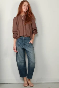 Xirena Blouse - Laura - Chocolat