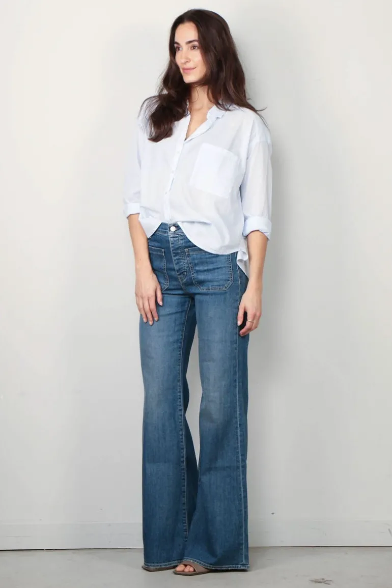 Xirena Blouse - Jordy - Skylight