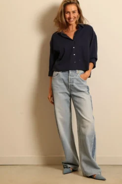 Xirena blouse - X385112 Dawson - navy