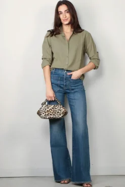 Xirena Blouse - Beau - Dark Seagrass