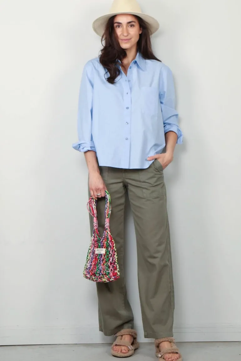 Xirena Blouse - Monroe - Blue