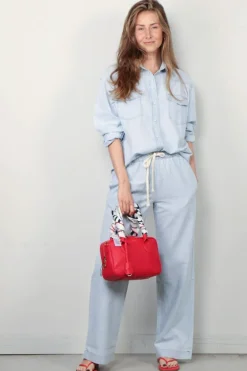 Xirena Blouse - Griffen - Air Blue